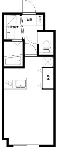第二我心ヶ丘マンション 間取り図