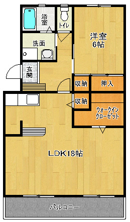 ガーデンハイツ浜松南 間取り図