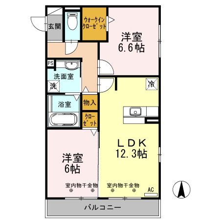 サンクリマ 間取り図