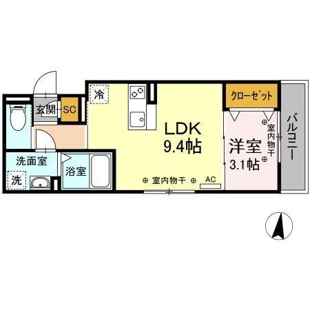 アムール元魚 間取り図