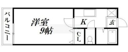 エクセランⅠ 間取り図