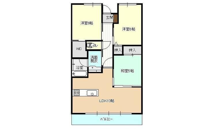 サーパス曳馬 間取り図