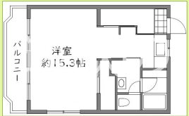 ルームミニオン　B 間取り図