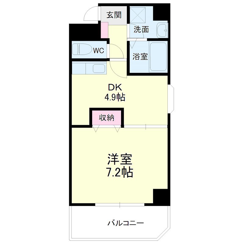 グレイス第8マンション 301号室 間取り