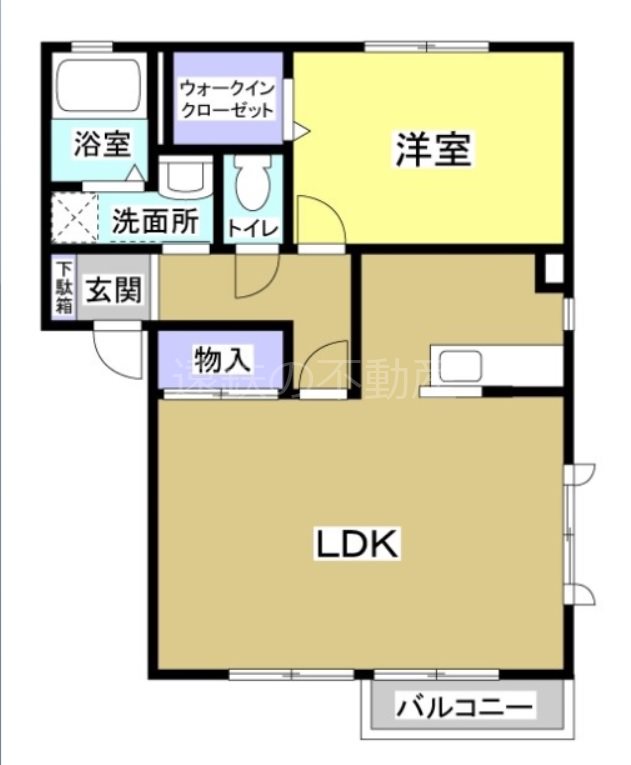 ファミーユⅠ 間取り図