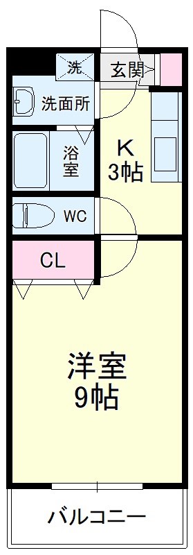 エルヴィレッジⅢ 間取り図