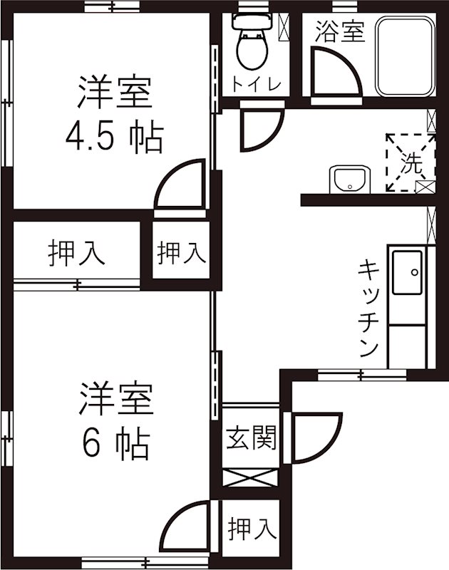 フォーサム 間取り図