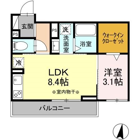 D-Hills見付 間取り