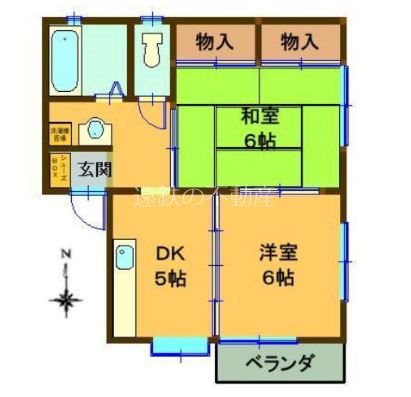 クレッシェンド 間取り図
