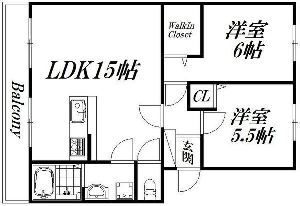 諏訪ハイツ 間取り図
