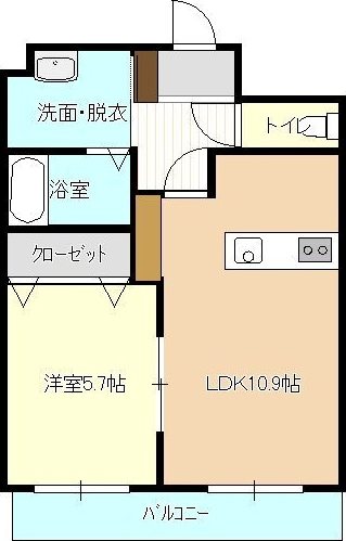 パークサイド中田 間取り