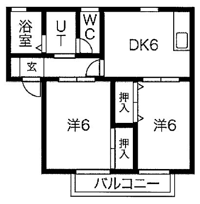 エトワールⅠ 間取り図