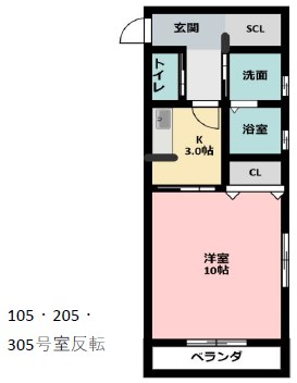 BELL TREE平口 間取り図