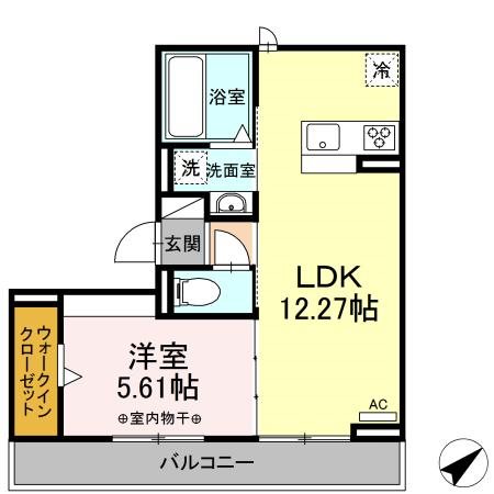 ブレーメン　B棟 301号室 間取り