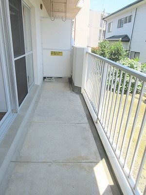 マンション第一ろくべい ベランダ