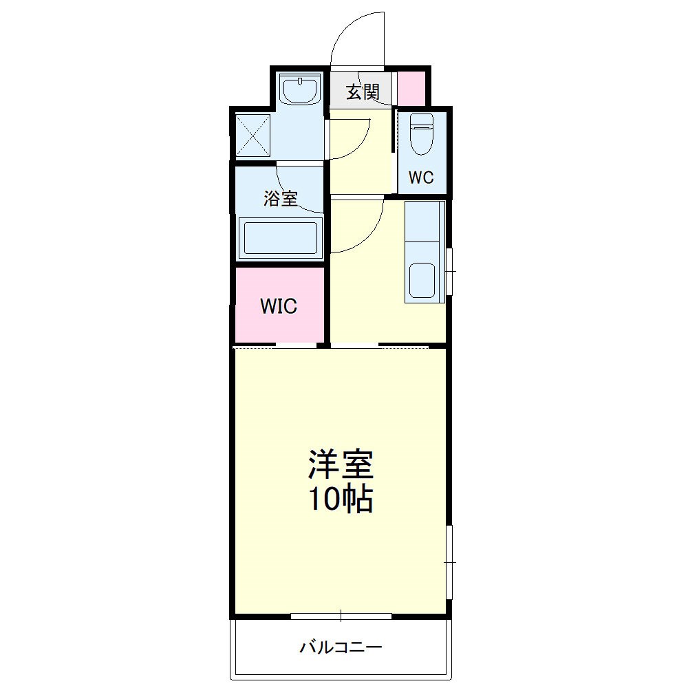 セントジョセフＢ 間取り図