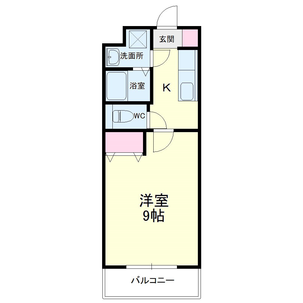 カウベルⅡ 間取り図