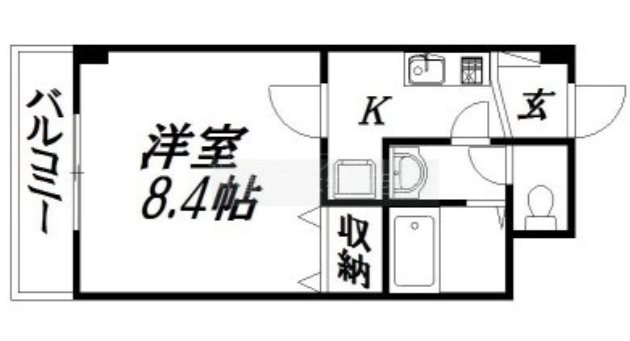 オリーブ 301号室 間取り