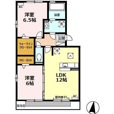 クレイン 間取り