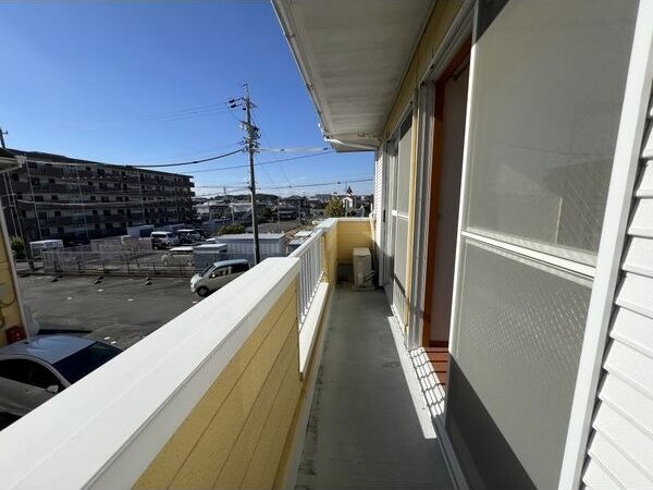 クローバーA ベランダ