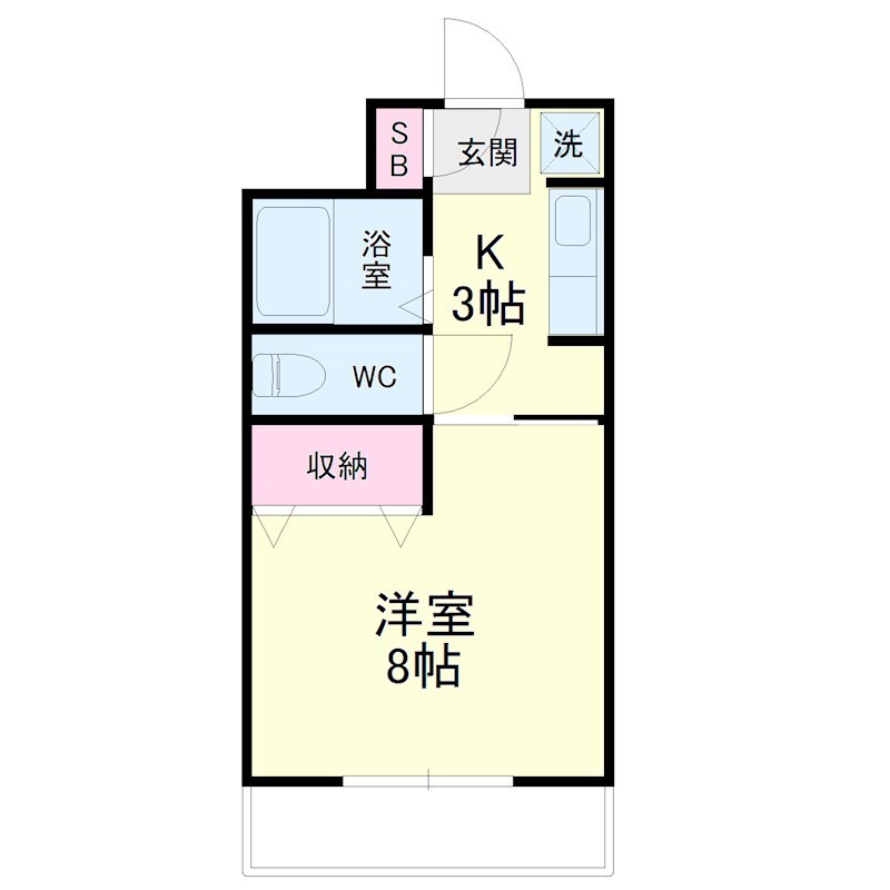 サンホワイト 間取り図