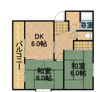 コーポジュピター 間取り図