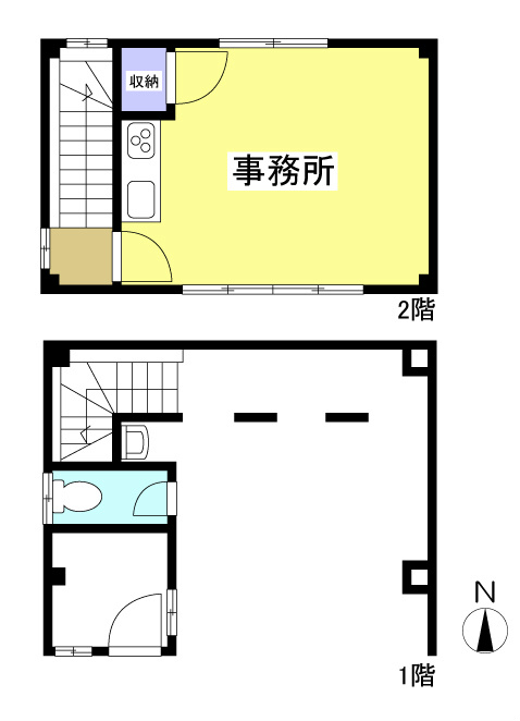 立野貸事務所 間取り