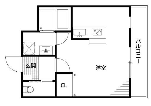 SEI　SHELLⅡ 303号室 間取り