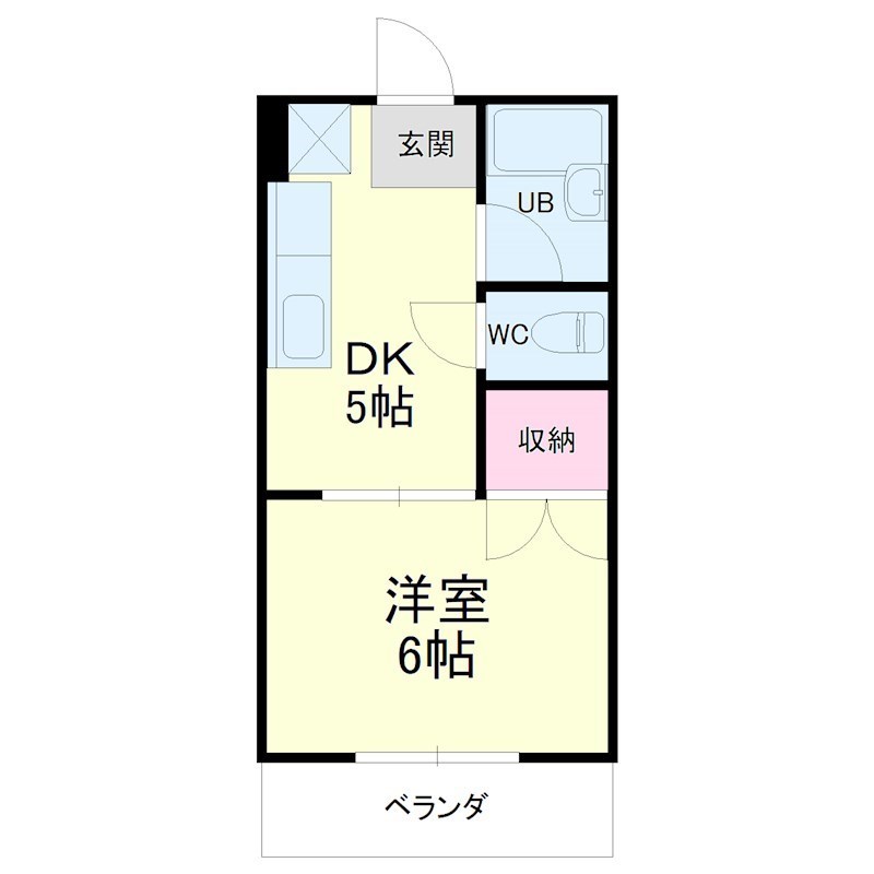 ハイツフレンズ 間取り図