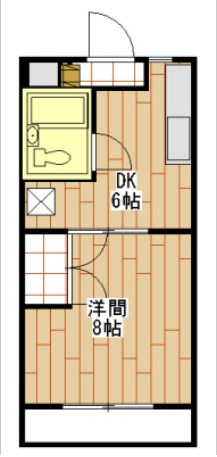 エコール北浜 間取り図