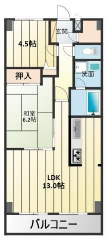 稲元ビル東伊場 間取り図