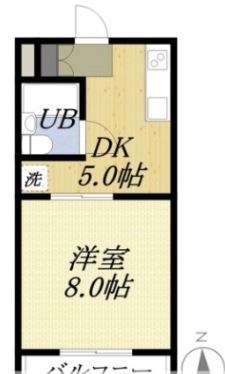 リバーハイツ今之浦Ⅱ 間取り図