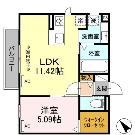 F-Grande十軒 間取り図