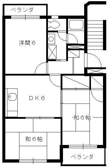キョーデンマンション 間取り図