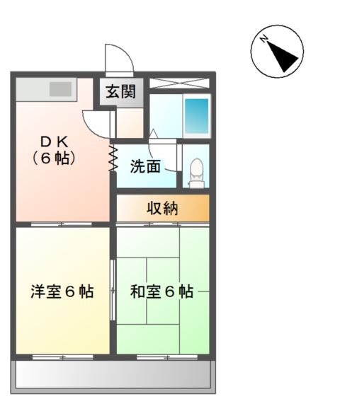 メゾンルミエール 間取り図