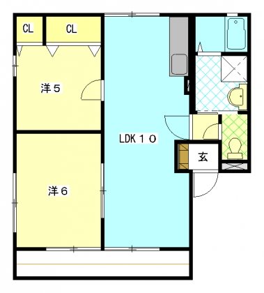 エスポワールＳ 間取り図