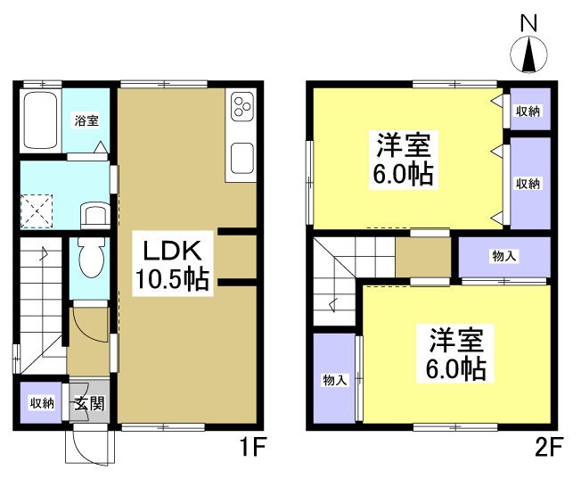 メゾン影山 間取り図