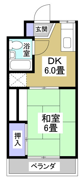 コーポキャッスルエイト 間取り図