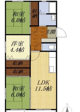 AAI高尾 間取り図