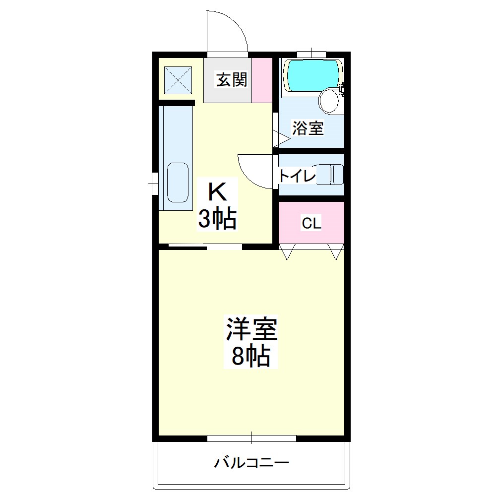 プラザ御前谷 間取り図