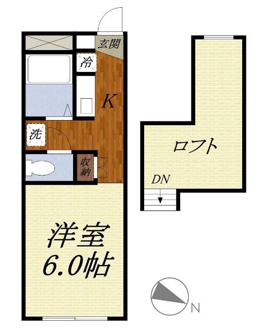 カーサ・フィオーレ 間取り図