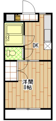 マンハイム伊藤Ⅰ 間取り図