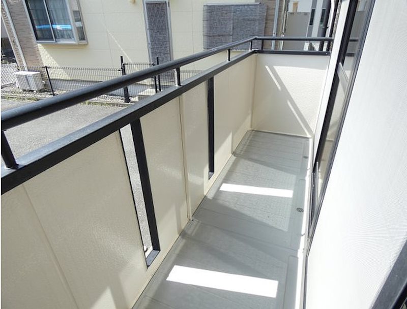 太田ハイカムール ベランダ