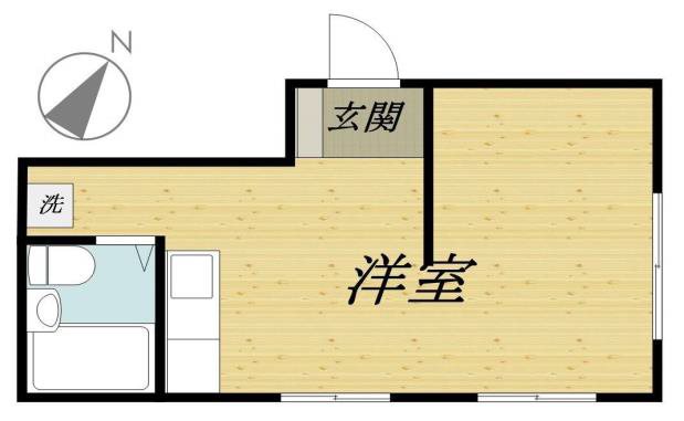 ビアメゾン藤２  間取り図