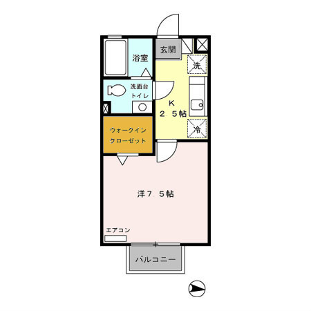 ブランヴェール 間取り図