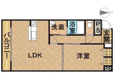 スマイルパークトダビル 601号室 間取り