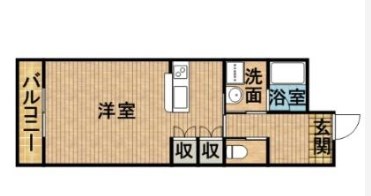 スマイルパークトダビル 間取り図