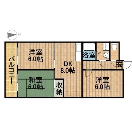 ベルアーバン 間取り図