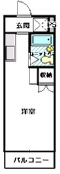 磐田グレイス第一マンション 間取り図