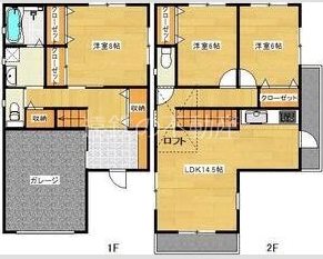 ファーウエスト芳川 間取り図